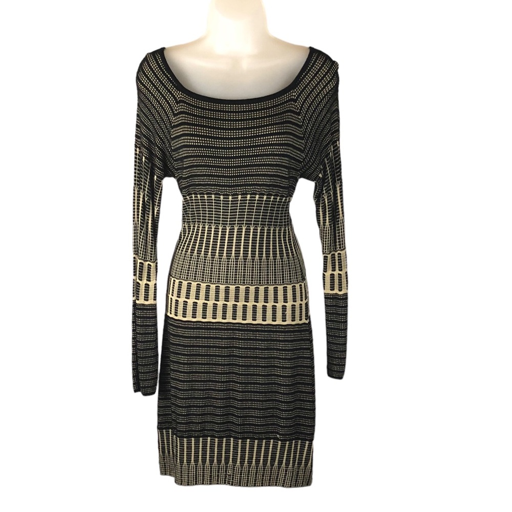 Women's Max Studio Multi Patterned Textured Black… - image 1